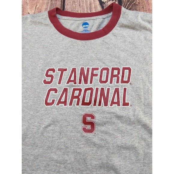 University of Stanford Cardinals Student KA Inc Ringer T-shirt Size XL - Picture 3 of 5